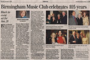 clipping from Birmingham News