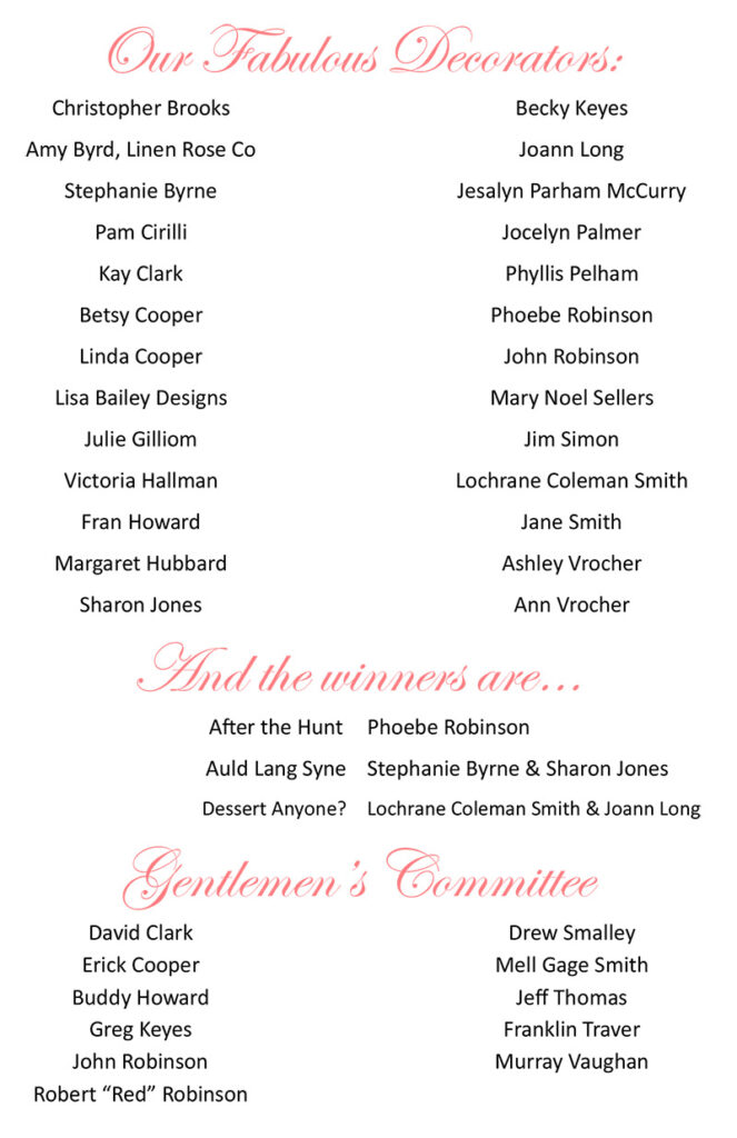 2025 decorators and winners