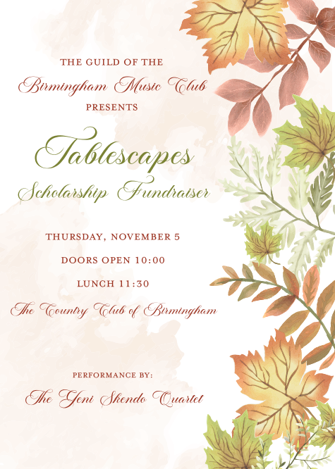 Tablescapes 2027 flyer